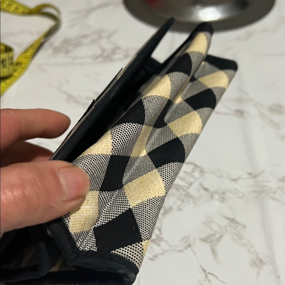 Un used handmade cosmetic pouch with mirror - Picture 2 of 5